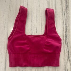 Good karma, square neck bra - Pink